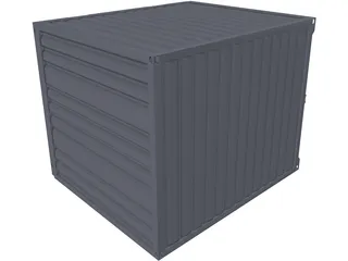 Container 10ft 3D Model