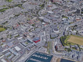 Plymouth City, UK (2019) 3D Model