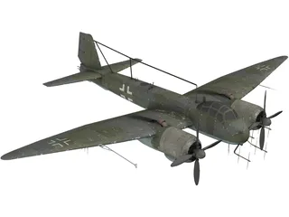 Junkers Ju 388 3D Model