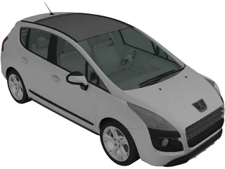 Peugeot 3008 3D Model