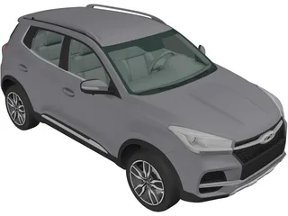 Chery Tiggo 4 (2019) 3D Model