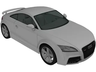 Audi TT RS (2009) 3D Model