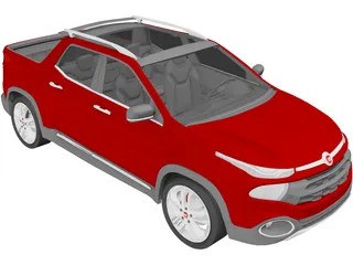 Fiat Toro 3D Model