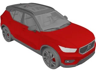 Volvo XC40 (2020) 3D Model