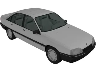 Opel Omega (1987) 3D Model