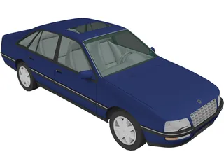Opel Senator (1987) 3D Model