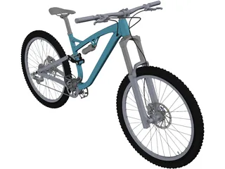 Trail Bike 3D Model