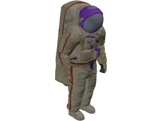 Astronaut Suit 3D Model