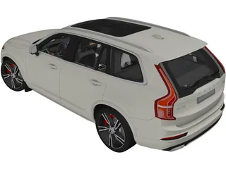 Volvo XC90 (2015) 3D Model