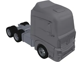 Mercedes-Benz Actros 3D Model