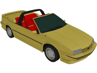 Chevrolet Beretta (1990) 3D Model