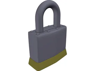 MasterLock 3D Model