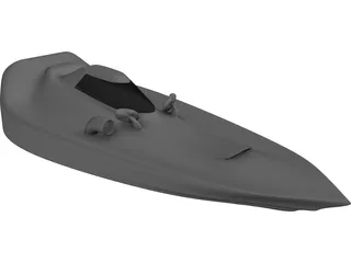 Boat 3D Model