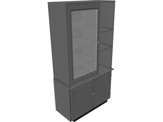 Cabinet Wall 3D Model