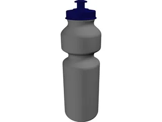 Drink Bottle 500 ml 3D Model