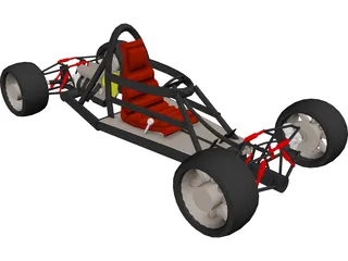 Buggy 3D Model - 3D CAD Browser
