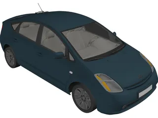 Toyota Prius 3D Model