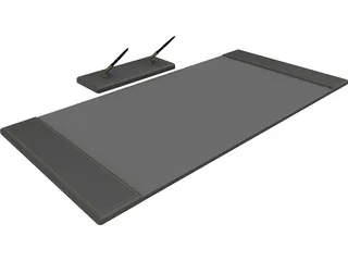 Desk Pad Set 3D Model