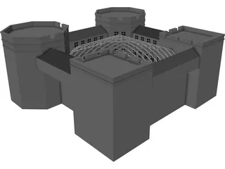 Building Dome 3D Model