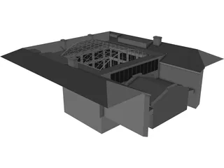 Building Vault 3D Model