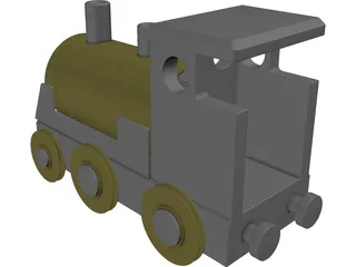 Locomotive 3D Model