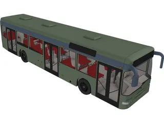 City Bus 3D Model