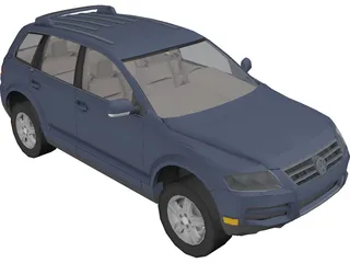Volkswagen Touareg 3D Model