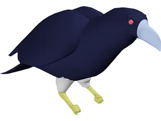 Raven 3D Model