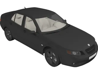 SAAB 9-5 3D Model