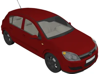 Opel Astra 3D Model