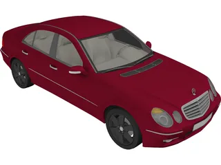 Mercedes-Benz E-class 3D Model