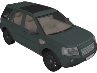 Land Rover Freelander 3D Model