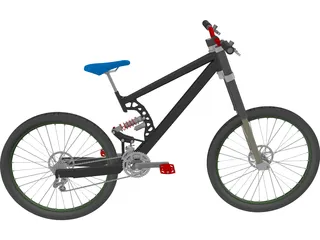 Bike Rocky Mountain RM7 3D Model