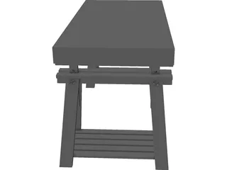 Desk IKEA 3D Model