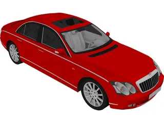 Maybach 57 3D Model