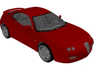 Alfa Romeo GTV 3D Model