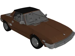 Fiat Bertone X19 3D Model