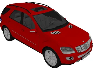 Mercedes-Benz ML500 (2007) 3D Model