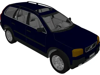 Volvo XC90 3D Model