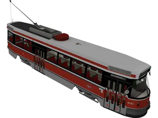 Toronto Coach 3D Model