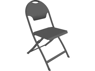 Folding Chair 3D Model