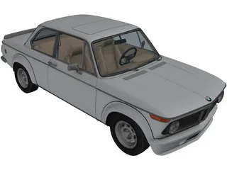 BMW 2002 Turbo 3D Model