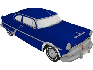 Hudson Hornet (1950) 3D Model