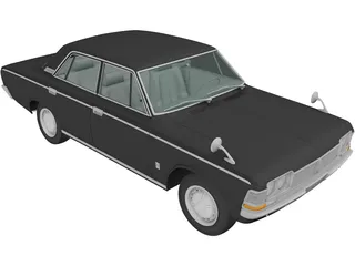 Toyota Crown (1967) 3D Model