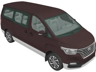 Hyundai Grand Starex (2018) 3D Model