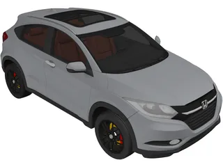 Honda HR-V (2017) 3D Model