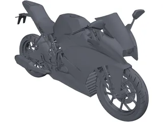 KTM RC 200 3D Model