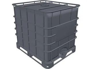 Water Tank 3D Model