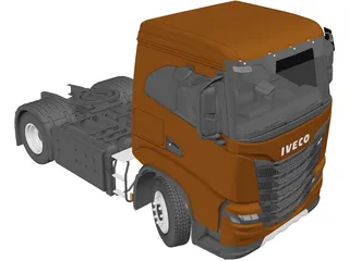 Iveco Stralis X-WAY (2020) 3D Model