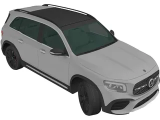 Mercedes-Benz GLB AMG (2019) 3D Model